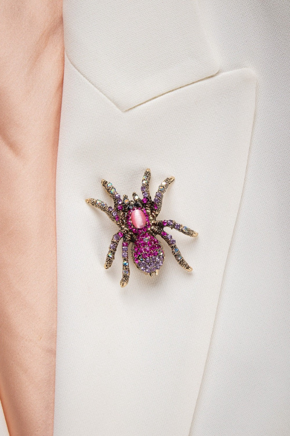 Retro Insect Brooch- Purple