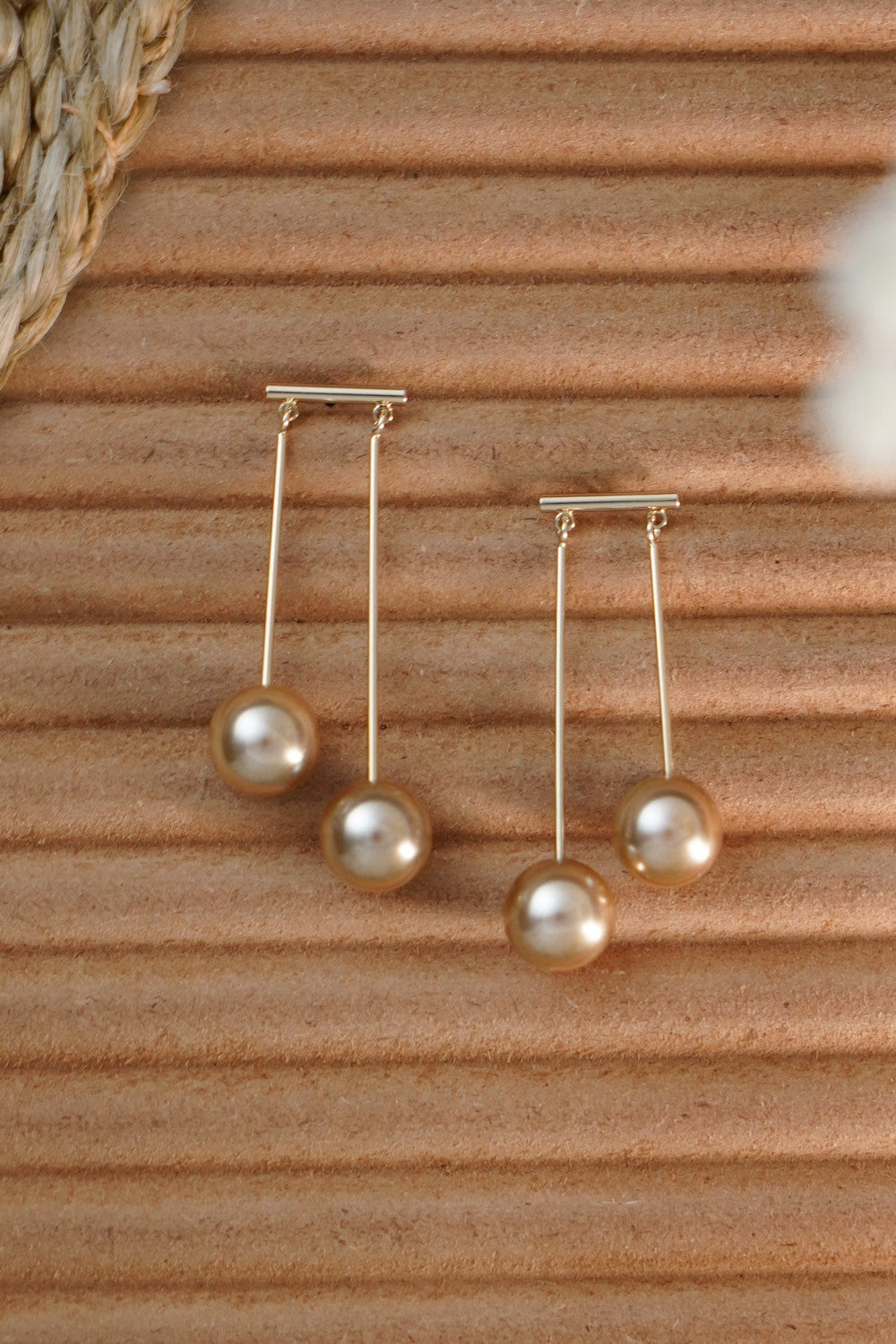 Cherry Blossom Pearl Earrings