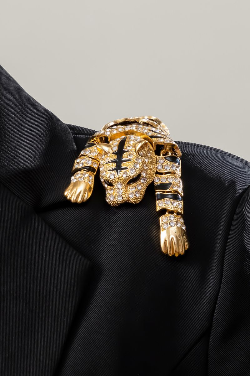 Majestic Tiger Statement Brooch